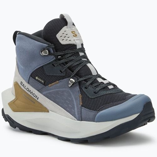 Buty turystyczne męskie Salomon Elixir Mid GTX dark navy/grisaille/gray violet