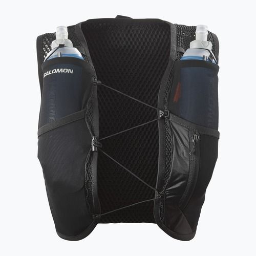 Kamizelka do biegania damska Salomon Active Skin 4 Set black/metal