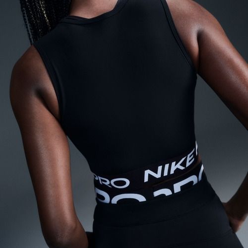 Koszulka treningowa damska Nike Pro Dri-Fit black/white