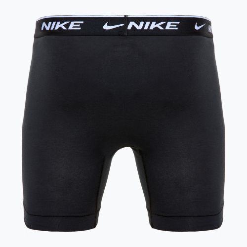 Bokserki męskie Nike Everyday Cotton Stretch 3 pary black/gold/black