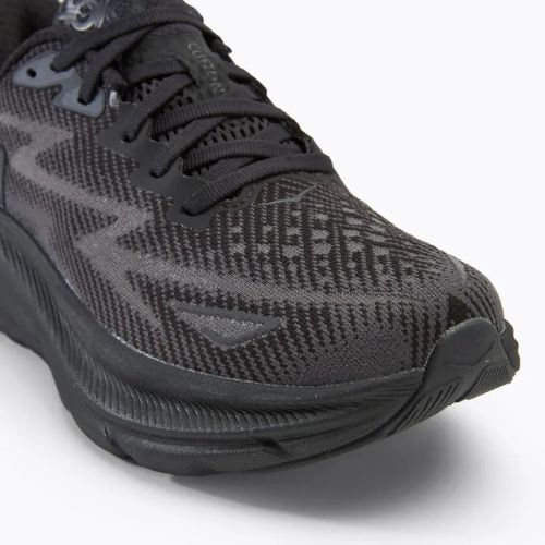 Buty do biegania damskie HOKA Clifton 9 black/black