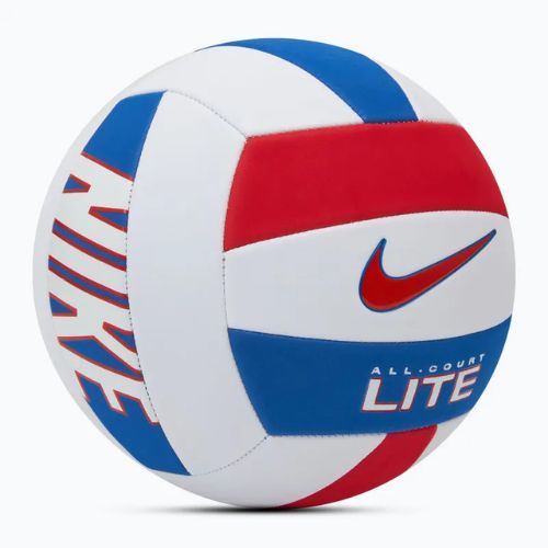 Piłka do siatkówki Nike All Court Lite Volleyball white/university red/game royal/university red rozmiar 5