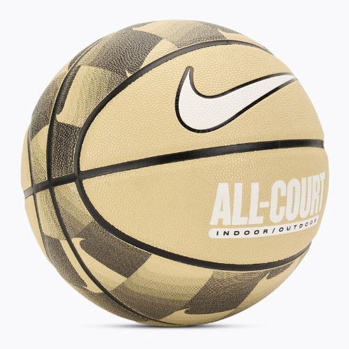 Piłka do koszykówki Nike Everyday All Court 8P Graphic Deflated team gold/black/black/white rozmiar 7