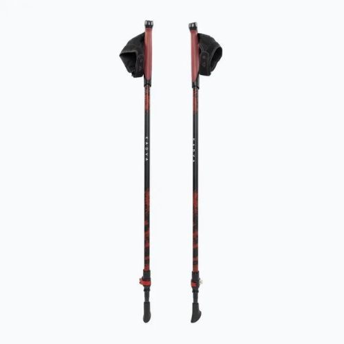 Kije nordic walking KADVA Halna regulowane czerwony