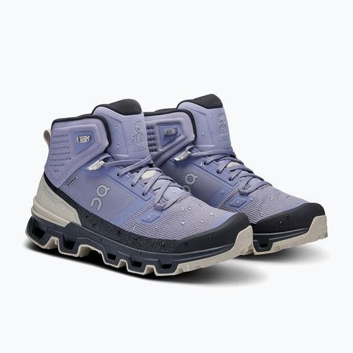 Buty turystyczne damskie On Cloudrock Waterproof feather/black