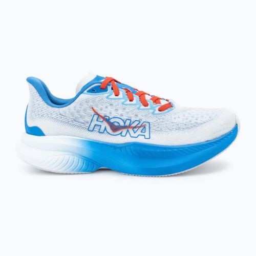 Buty do biegania damskie HOKA Mach 6 white/virtual blue