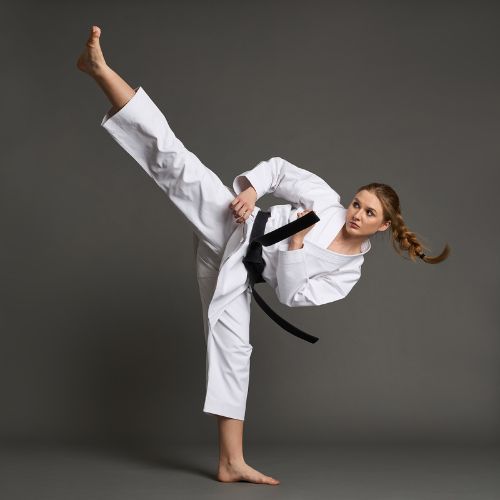 Karategi HOOK FIGHTING Karate - Adult biały