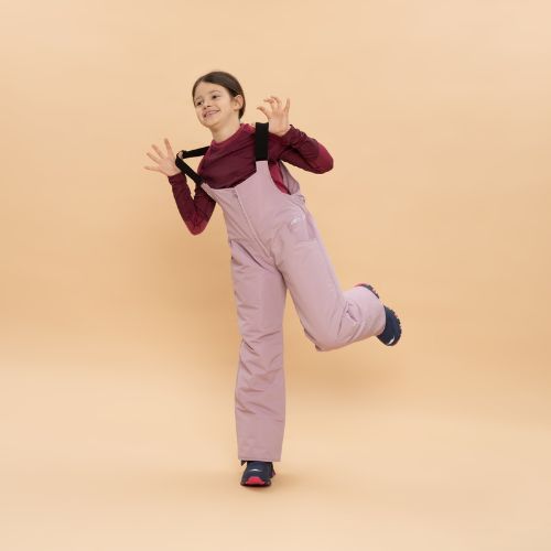 Spodnie narciarskie dziecięce KADVA Skiro Pants różowy