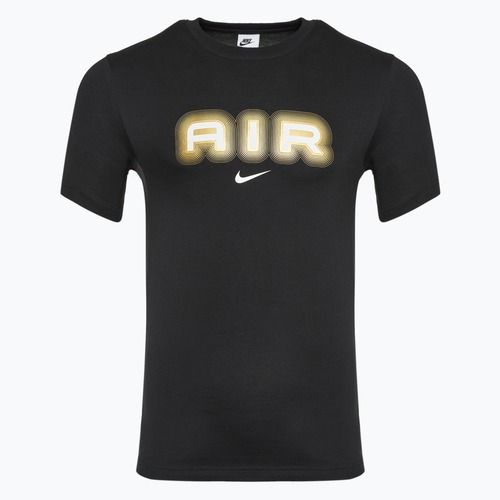 Koszulka męska Nike Air Graphic black/metalic gold