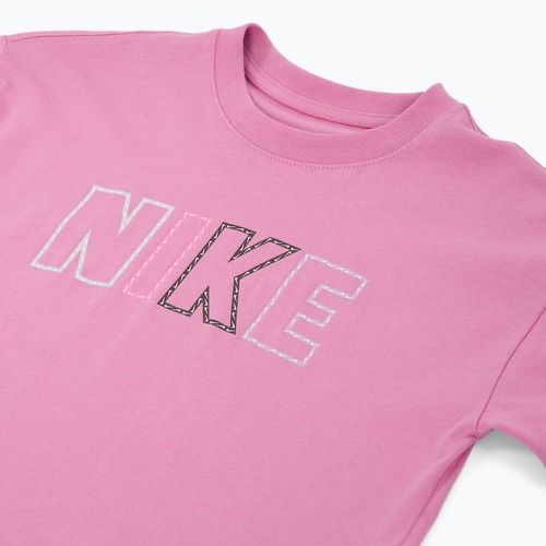 Koszulka dziecięca Nike Sportswear Essential magic flamingo