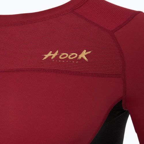 Koszulka treningowa męska rashguard HOOK FIGHTING Base czerwony