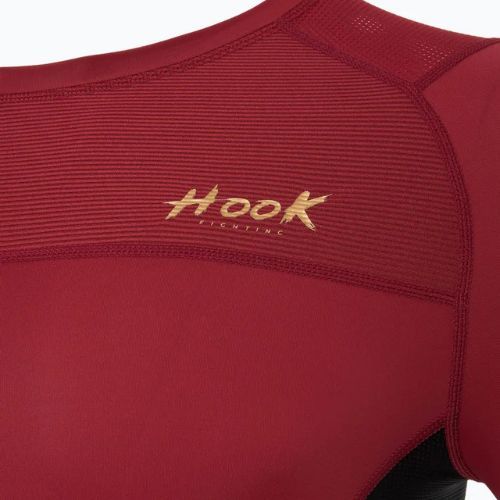 Koszulka treningowa longsleeve męska rashguard HOOK FIGHTING Base czerwony