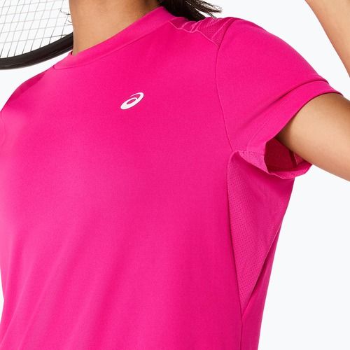 Koszulka tenisowa damska ASICS Court Top W pink rave