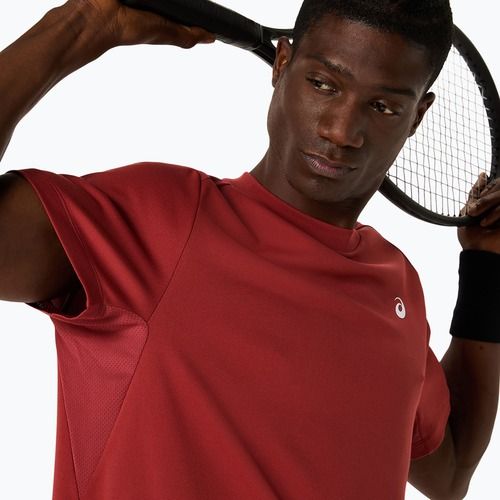 Koszulka tenisowa męska ASICS Court Top burnt red