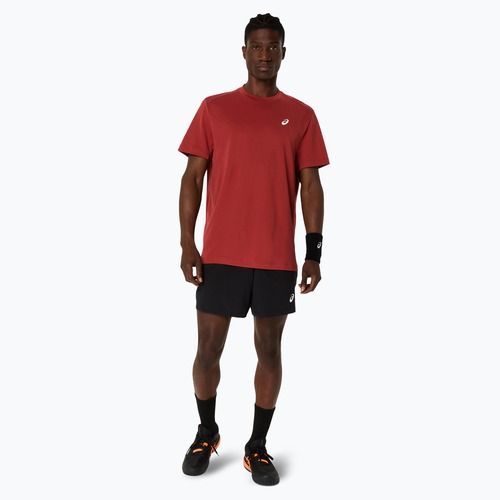 Koszulka tenisowa męska ASICS Court Top burnt red