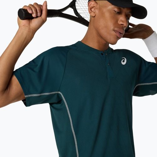 Koszulka polo męska ASICS Match Actibreeze Polo saxon green