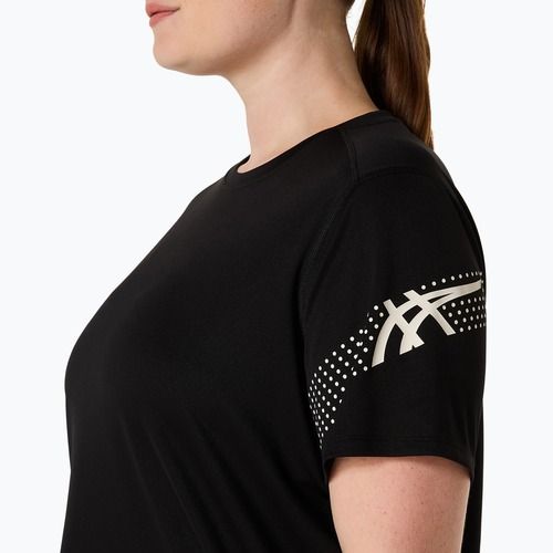 Koszulka do biegania damska ASICS Icon Top performance black