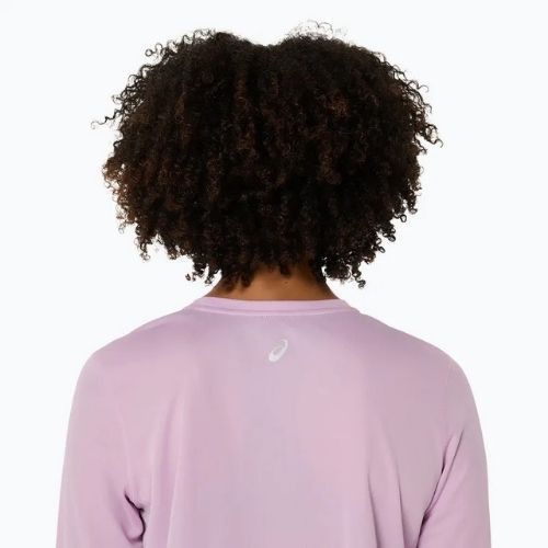 Longsleeve do biegania damski ASICS Fujitrail Logo light ube