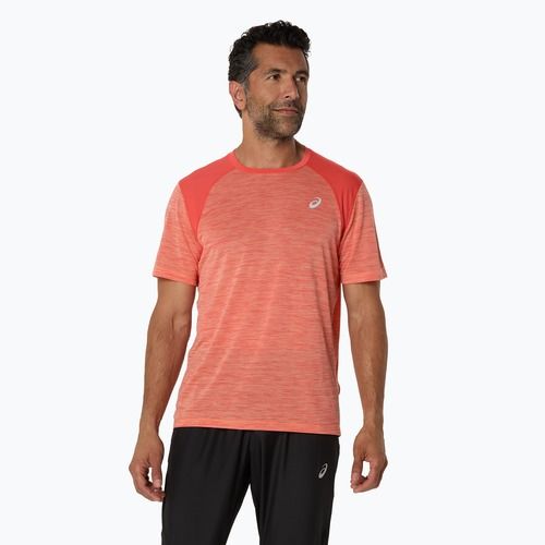 Koszulka do biegania męska ASICS Road Top coral reef/mojave