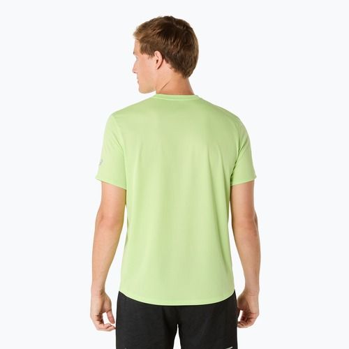 Koszulka do biegania męska ASICS Fujitrail Logo lime green/huddle yellow/cactus