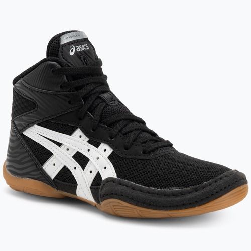 Buty zapaśnicze dziecięce ASICS Matflex 7 GS black/white