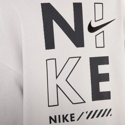 Bluza damska Nike Sportswear Oversized Crew-Neck light iron ore