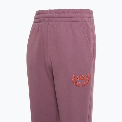 Spodnie dziecięce Nike Sportswear Club Fleece plum dust/light wild mango