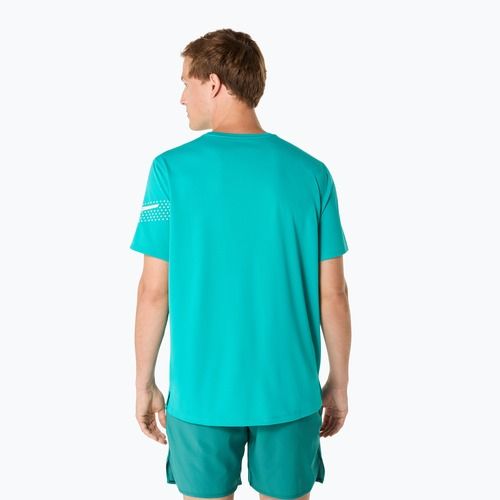 Koszulka do bieganie męska ASICS Icon SS Top wave teal