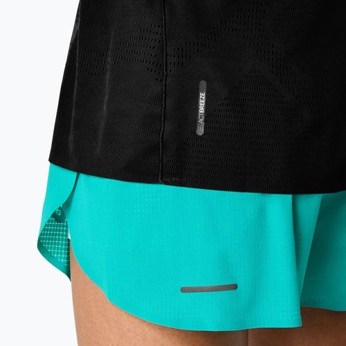 Koszulka do biegania damska ASICS Metarun SS Top performance black