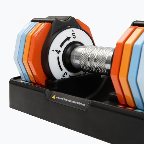 Zestaw hantli regulowanych XTREXO 2 x 5 kg multicolor
