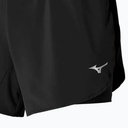 Spodenki do biegania damskie Mizuno 2in1 4.5 black