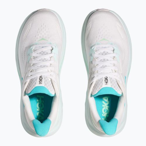 Buty do biegania damskie HOKA Clifton 10 white/cielo blue