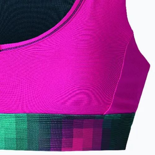 Biustonosz Mizuno Frontier Bra fuchsia purple