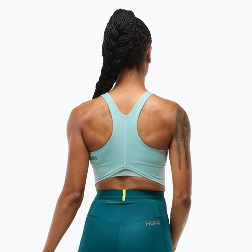 Biustonosz treningowy HOKA Elaro Crop druzy