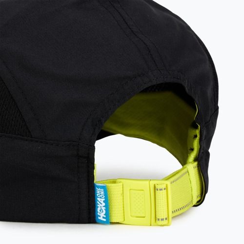 Czapka z daszkiem HOKA Run black
