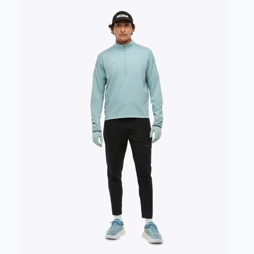 Bluza do biegania męska HOKA GlideTech Quarter Zip druzy