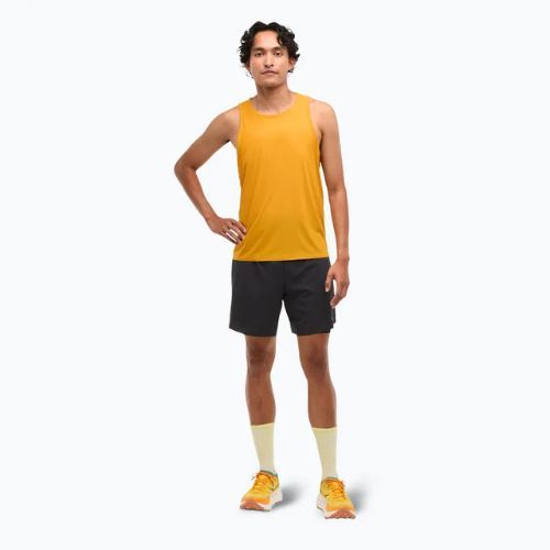Koszulka do biegania męska HOKA Airolite Run Tank varsity yellow