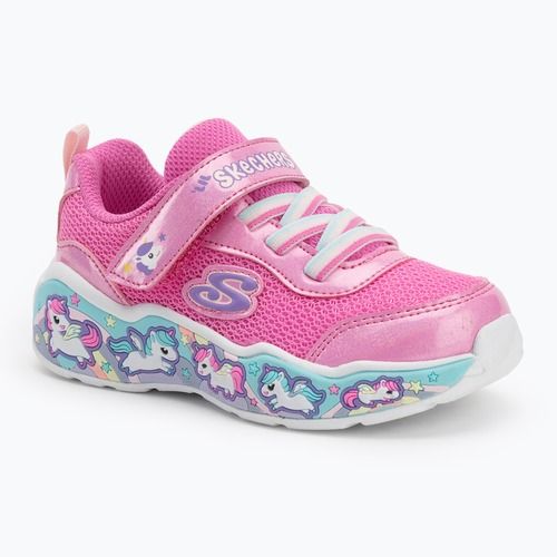 Buty dziecięce SKECHERS Play Scene Fun Squad pink/multi