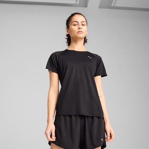 Koszulka do biegania damska PUMA Run Velocity Tee Poly puma black