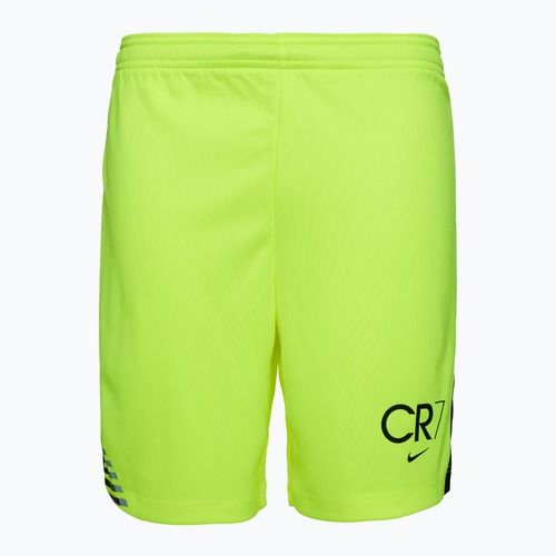 Spodenki piłkarskie dziecięce Nike CR7 Academy Dri-FIT volt/black/black