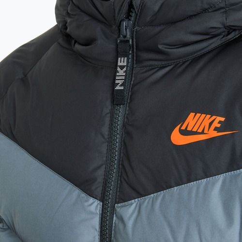 Kurtka dziecięca Nike Sportswear Big Kids Synthetic anthracite/ cool grey/ safety orange