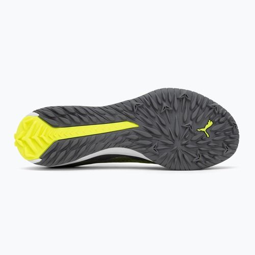 Buty piłkarskie męskie PUMA Ultra 5 Match TT matte aged silver/yellow alert/puma aged silver