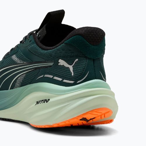 Buty do biegania męskie PUMA Magnify Nitro 3 green terrain/heat fire