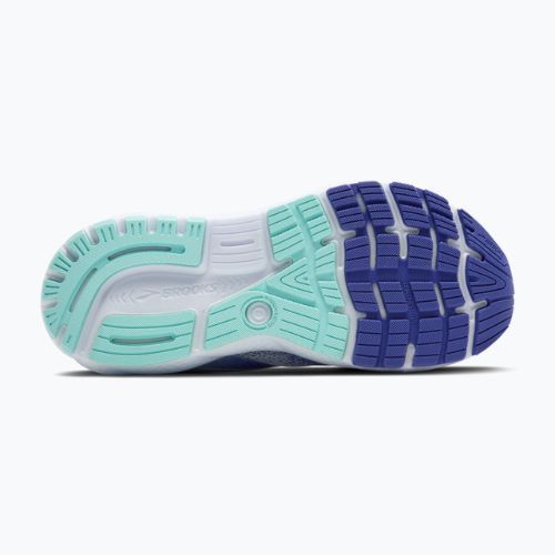 Buty do biegania damskie Brooks Ghost 16 white/amparo blue/limpet shell