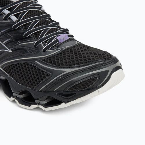 Buty męskie Mizuno Wave Prophecy LS black/silver/purple haze