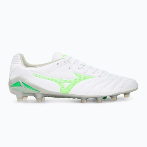 Buty piłkarskie męskie Mizuno Monarcida Neo III Pro Md white/neon green