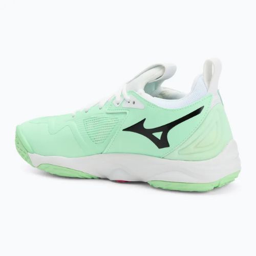 Buty do siatkówki Mizuno Wave Momentum 3 neo mint/black/frontier blue