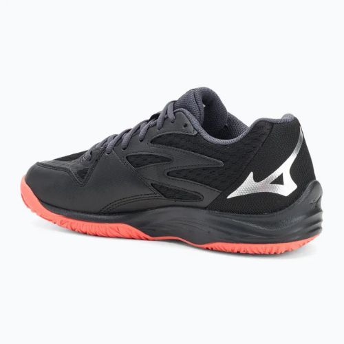 Buty do siatkówki Mizuno Thunder Blade Z black/neon flame/peacock blue