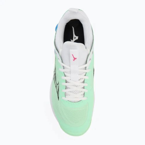 Buty do siatkówki Mizuno Wave Luminous 3 neo mint/black/frontier blue