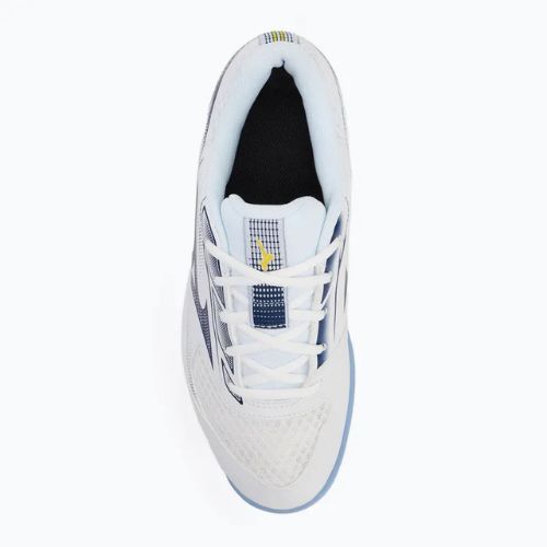 Buty do siatkówki Mizuno Cyclone Speed 5 white/bellwether blue/bel air blue